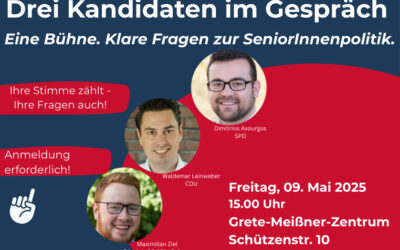 Die Positionen der Bürgermeisterkandidaten zur SeniorInnenpolitik