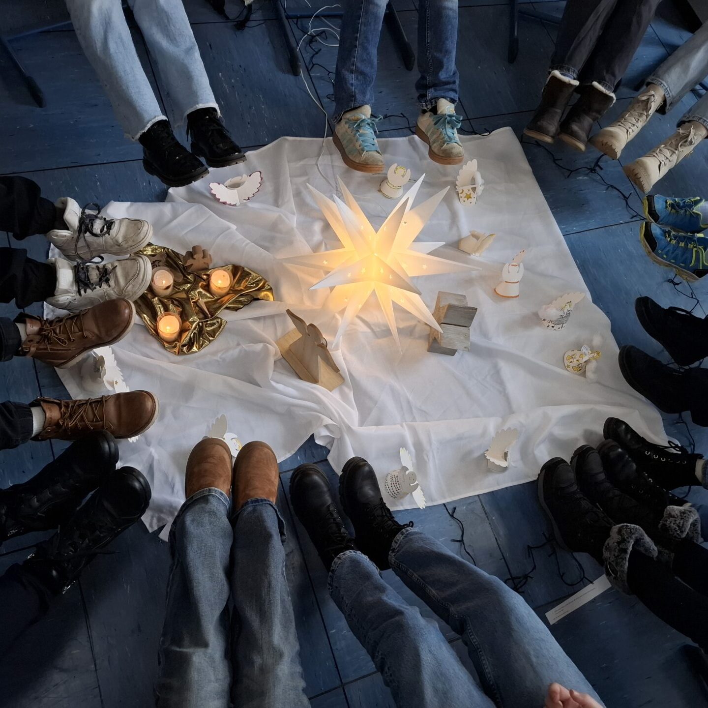 Foto klassengottesdienst Klasse 5 FBG engel
