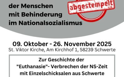 Abgestempelt: Ausstellung zur Euthanasie zur NS-Zeit