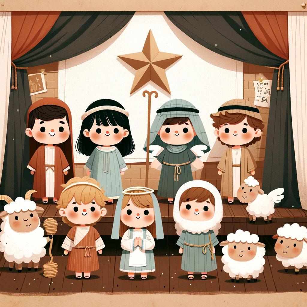 krippenspiel by_Christian_Schmitt_pfarrbriefservice Bild: Christian Schmitt In: Pfarrbriefservice.de