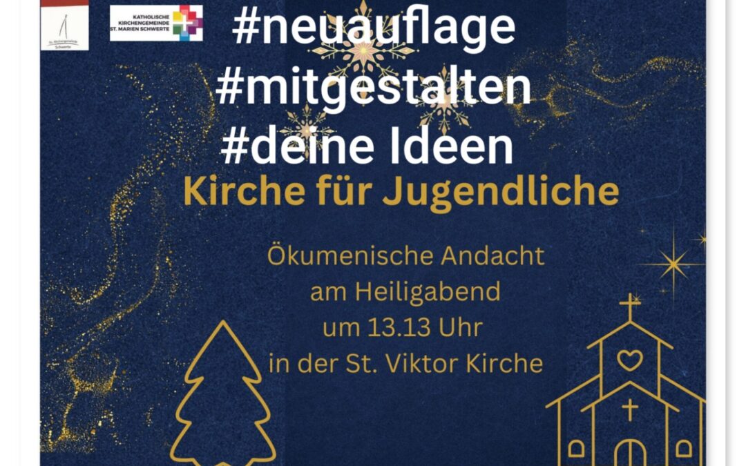 Kirche für Jugend: DU kannst mitgestalten