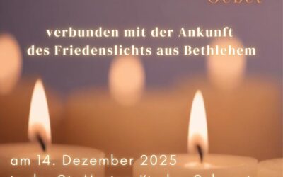 Abend des Friedens – Barmherzigkeit, Versöhnung, Gebet