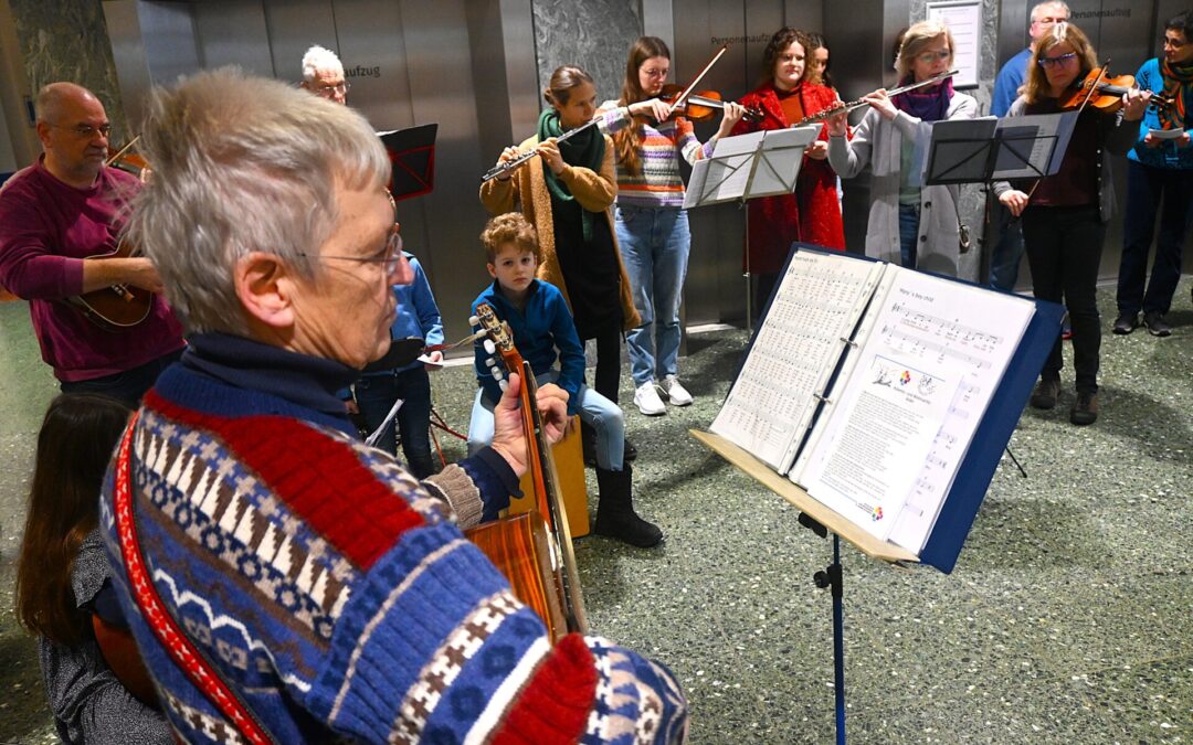 Rudelsingen zu Weihnachten