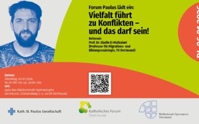 Forum Paulus lädt zum Nachdenken über Vielfalt und Konflikte ein