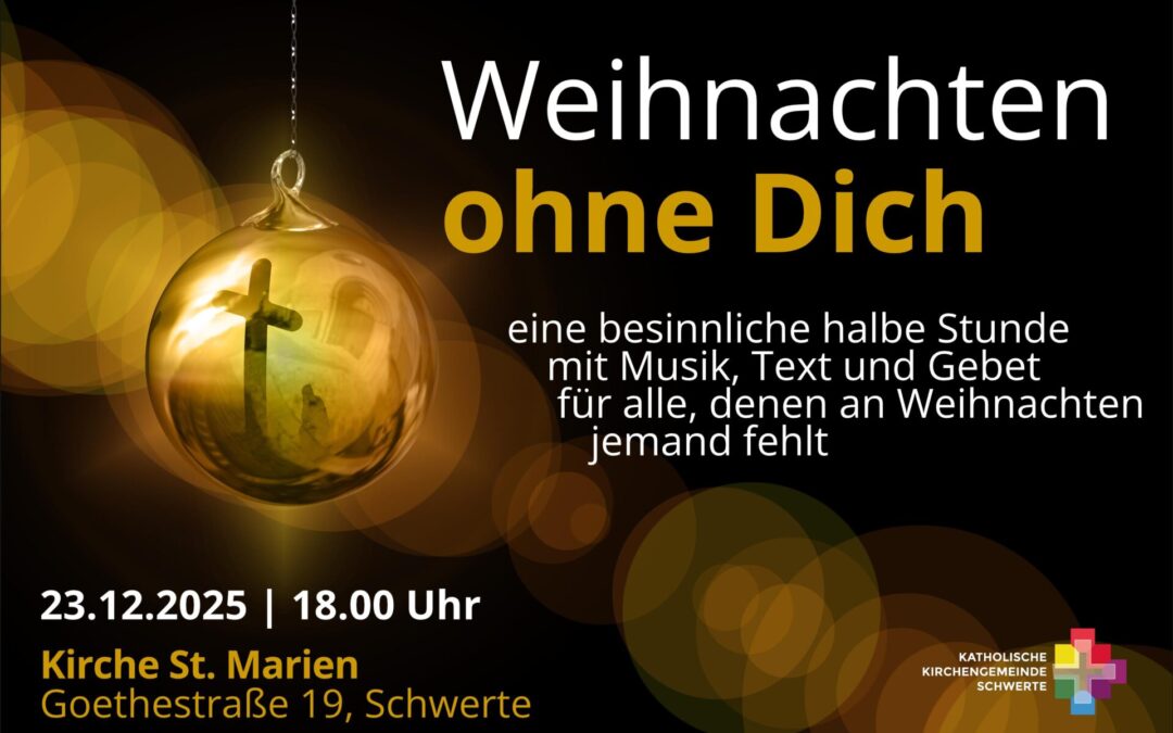 Weihnachten ohne dich – Andacht am Dienstag