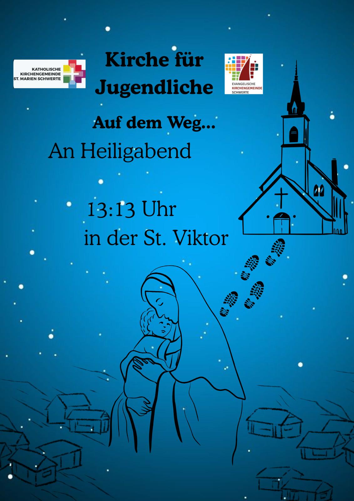 plakat kirche für Jugend Weihnachten 2025