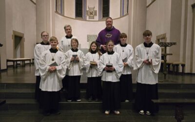 Neue Messdiener in St. Marien eingeführt