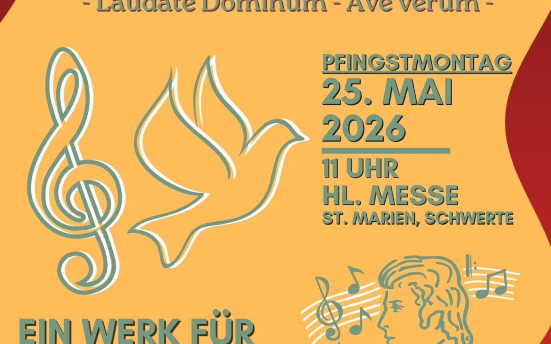 Chorprojekt für Pfingstmontag
