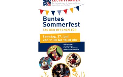 Sommerfest und Tag der offenen Tür im Leuchtturm