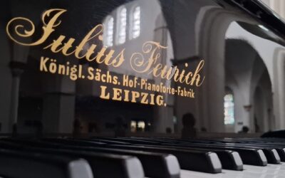 Historischer Feurich-Flügel in der Marienkirche