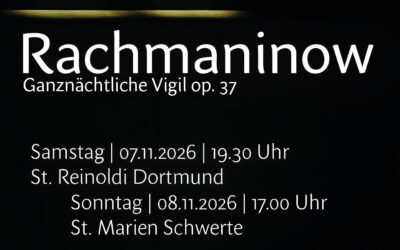Rachmaninows „Ganznächtliche Vigil“ op. 37 in St. Marien